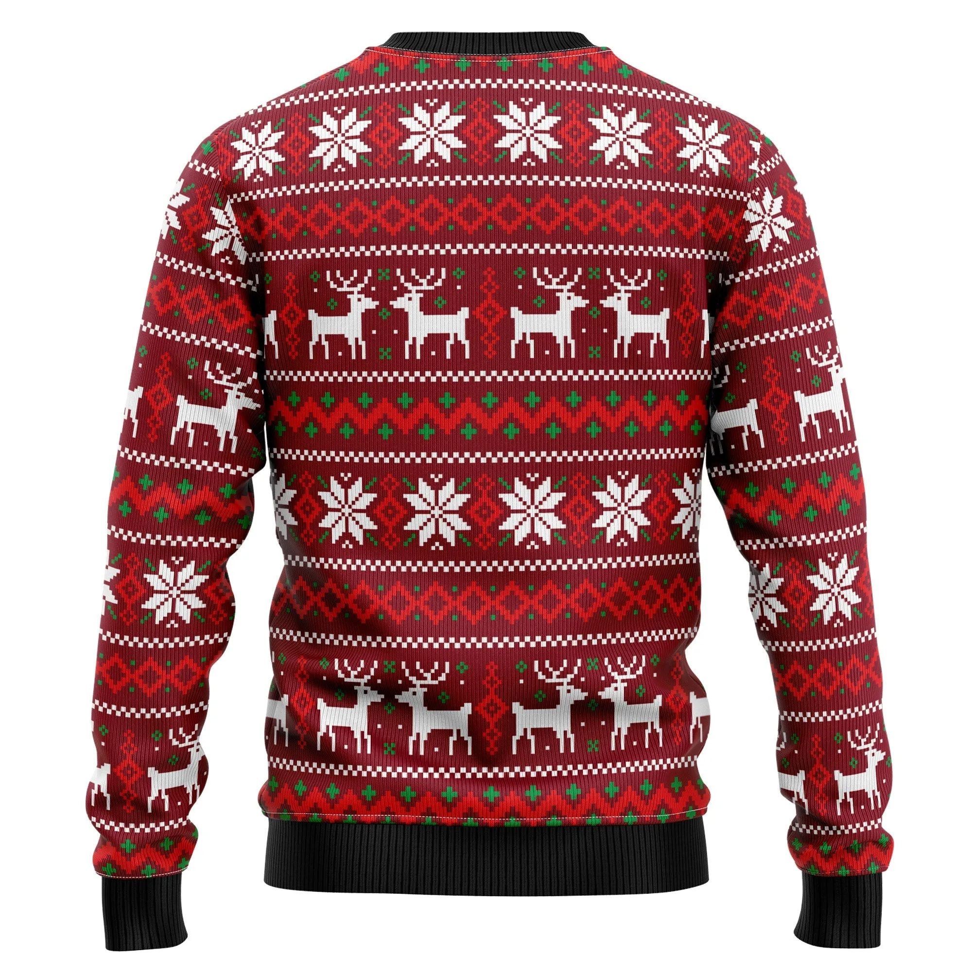 Ugly Sweater JulesRoche All-Over Print Warm Holiday Jumper