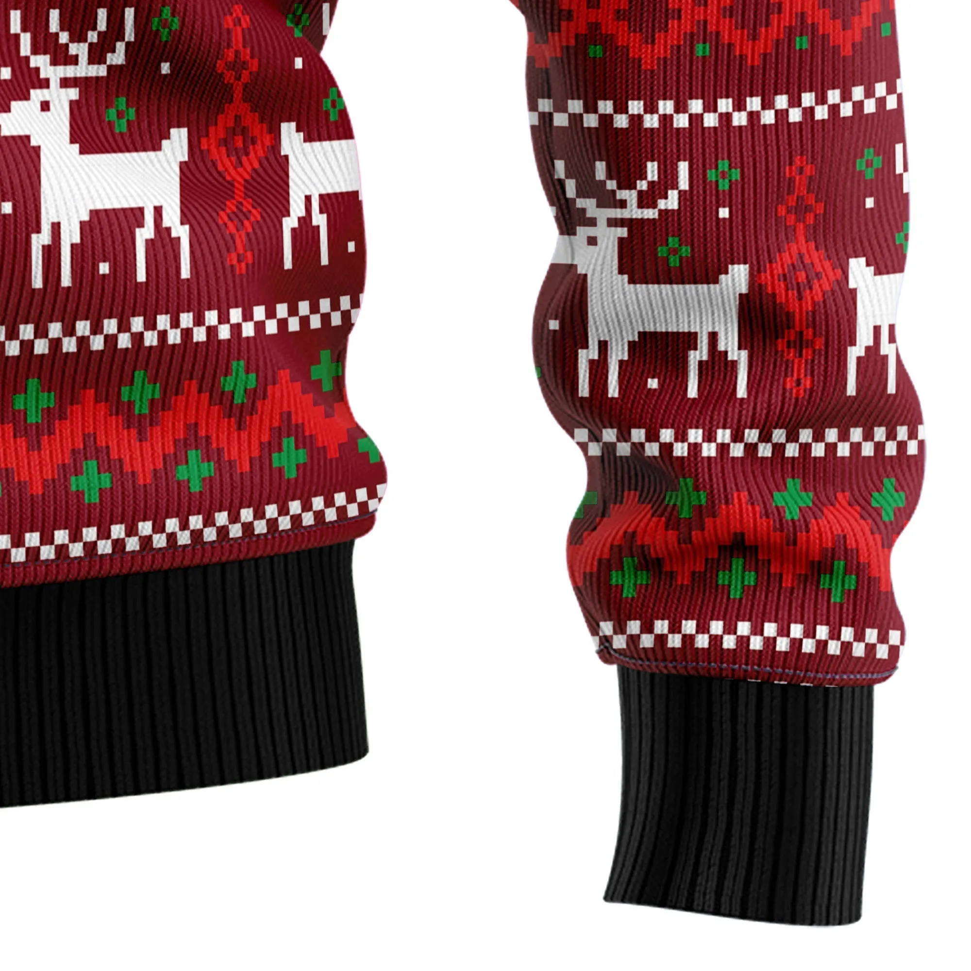Ugly Sweater JulesRoche All-Over Print Warm Holiday Jumper
