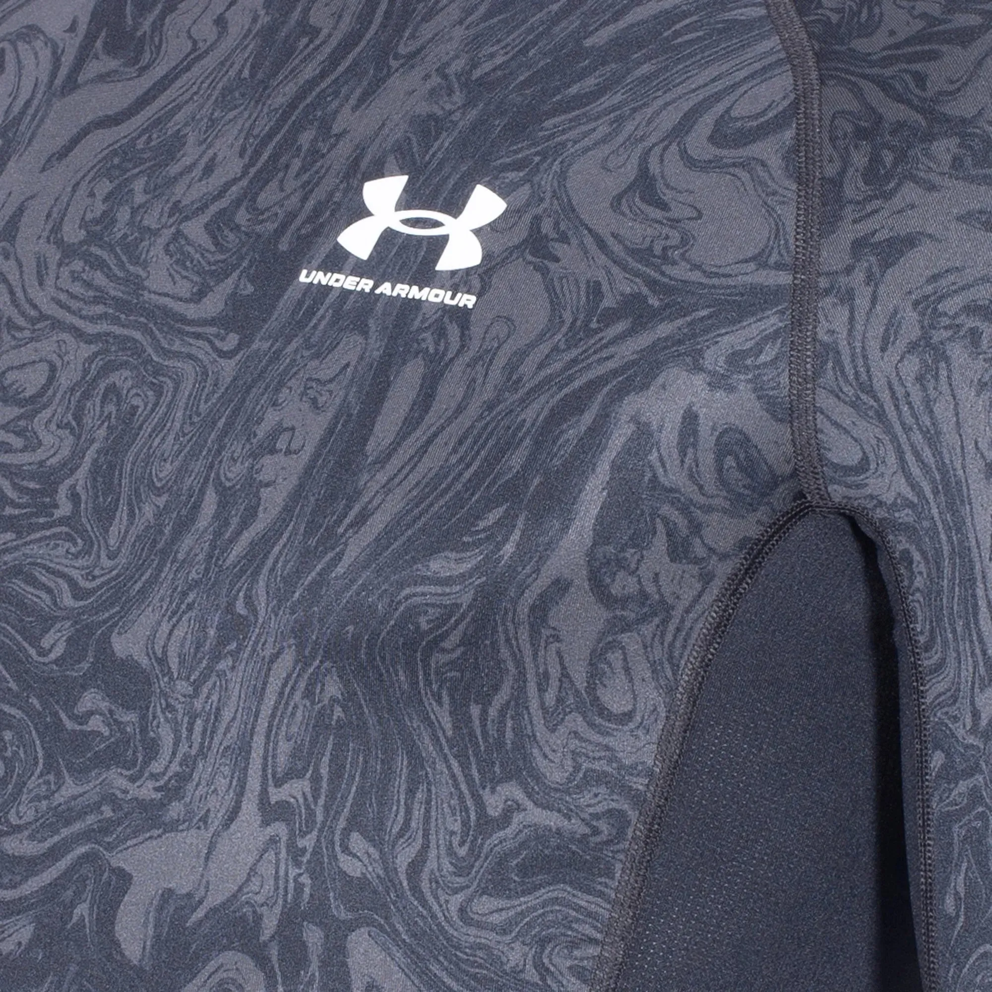 Under Armour Longsleeve HG Comp Print schwarz