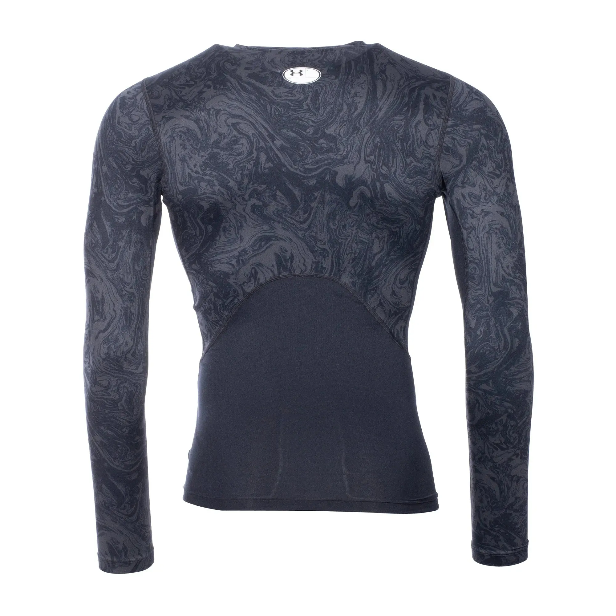 Under Armour Longsleeve HG Comp Print schwarz