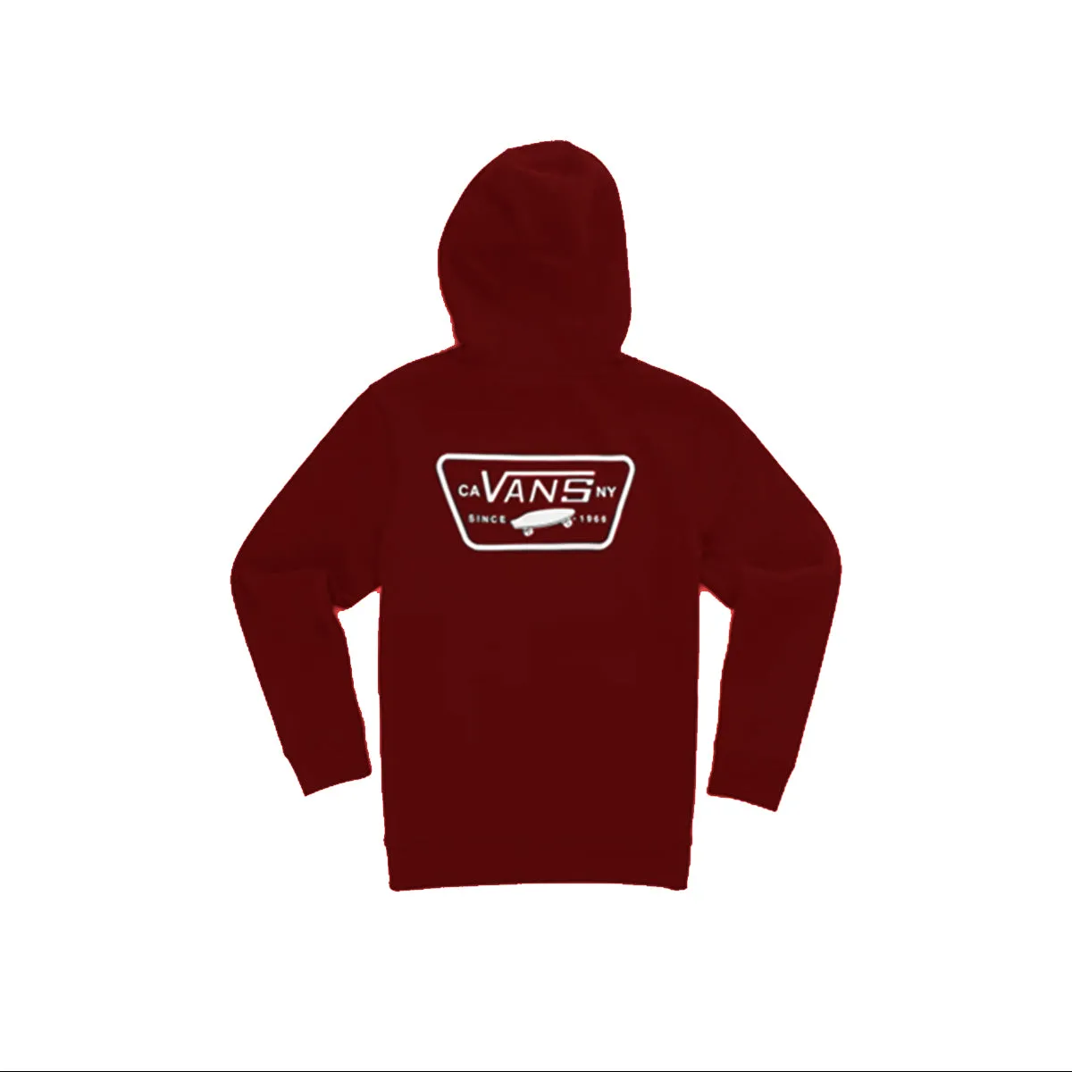 Vans Full Patched Hoodie - Burgundy