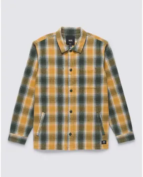 VANS Pemberton Long Sleeve Shacket Deep Forest/Wood Thrush