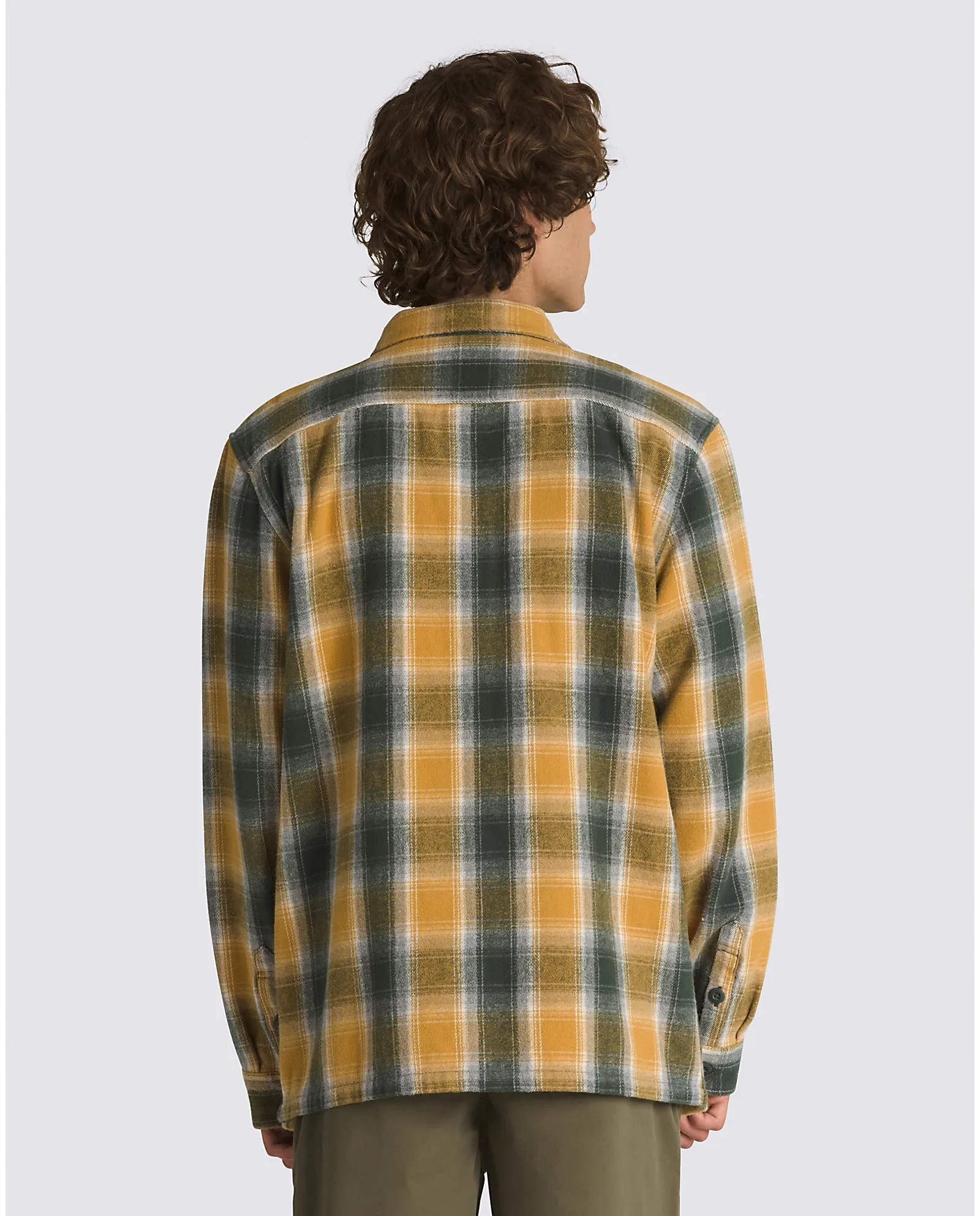 VANS Pemberton Long Sleeve Shacket Deep Forest/Wood Thrush