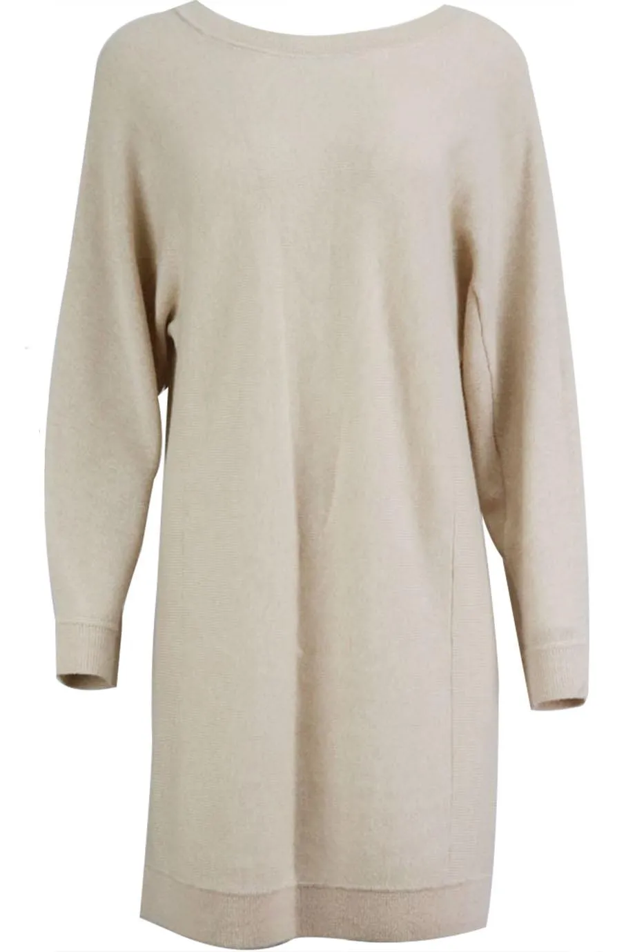 VINCE WOOL AND CASHMERE BLEND DRESS LARGE