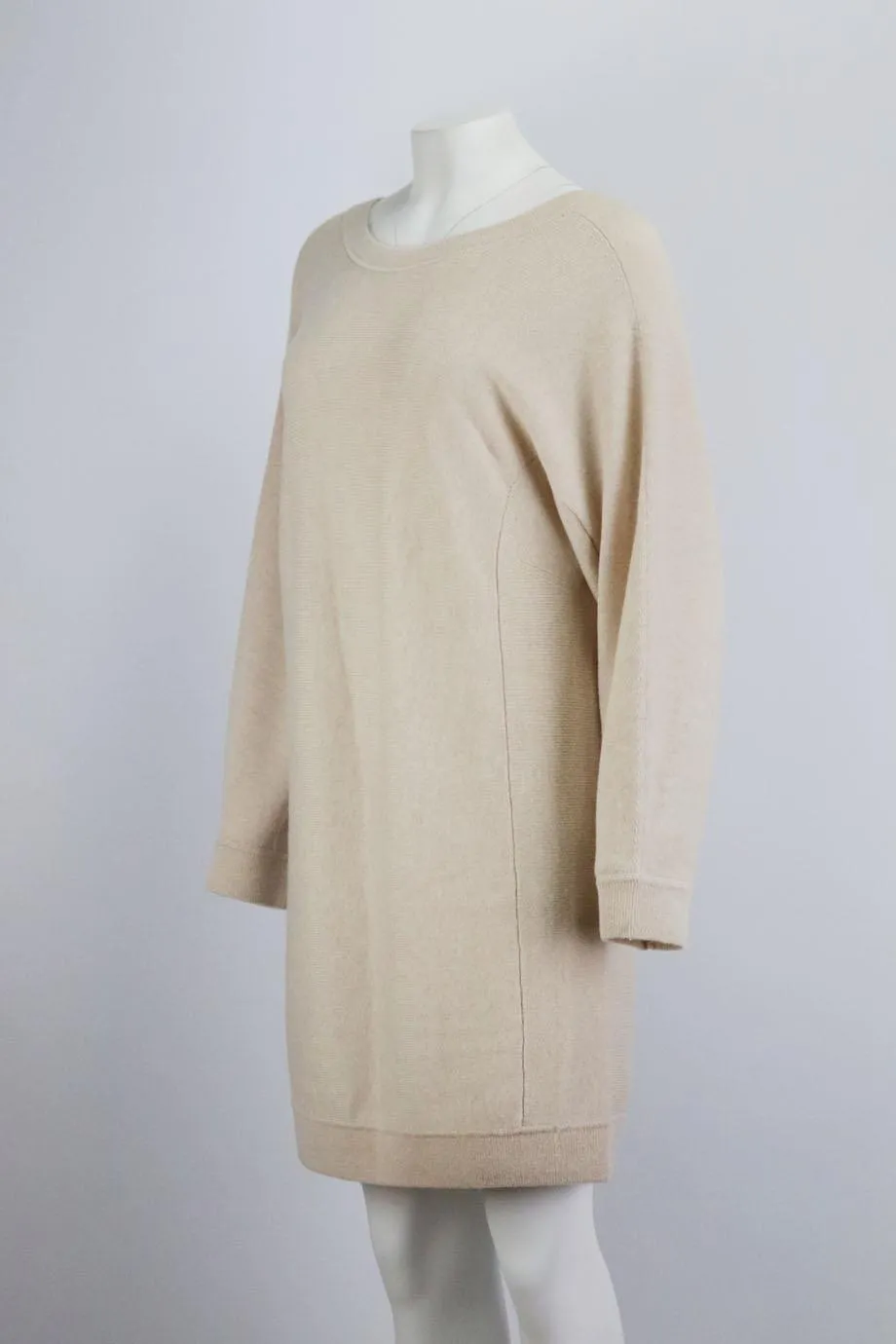 VINCE WOOL AND CASHMERE BLEND DRESS LARGE