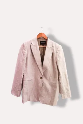 Vintage Massimo Dutti cream blazers uk 8