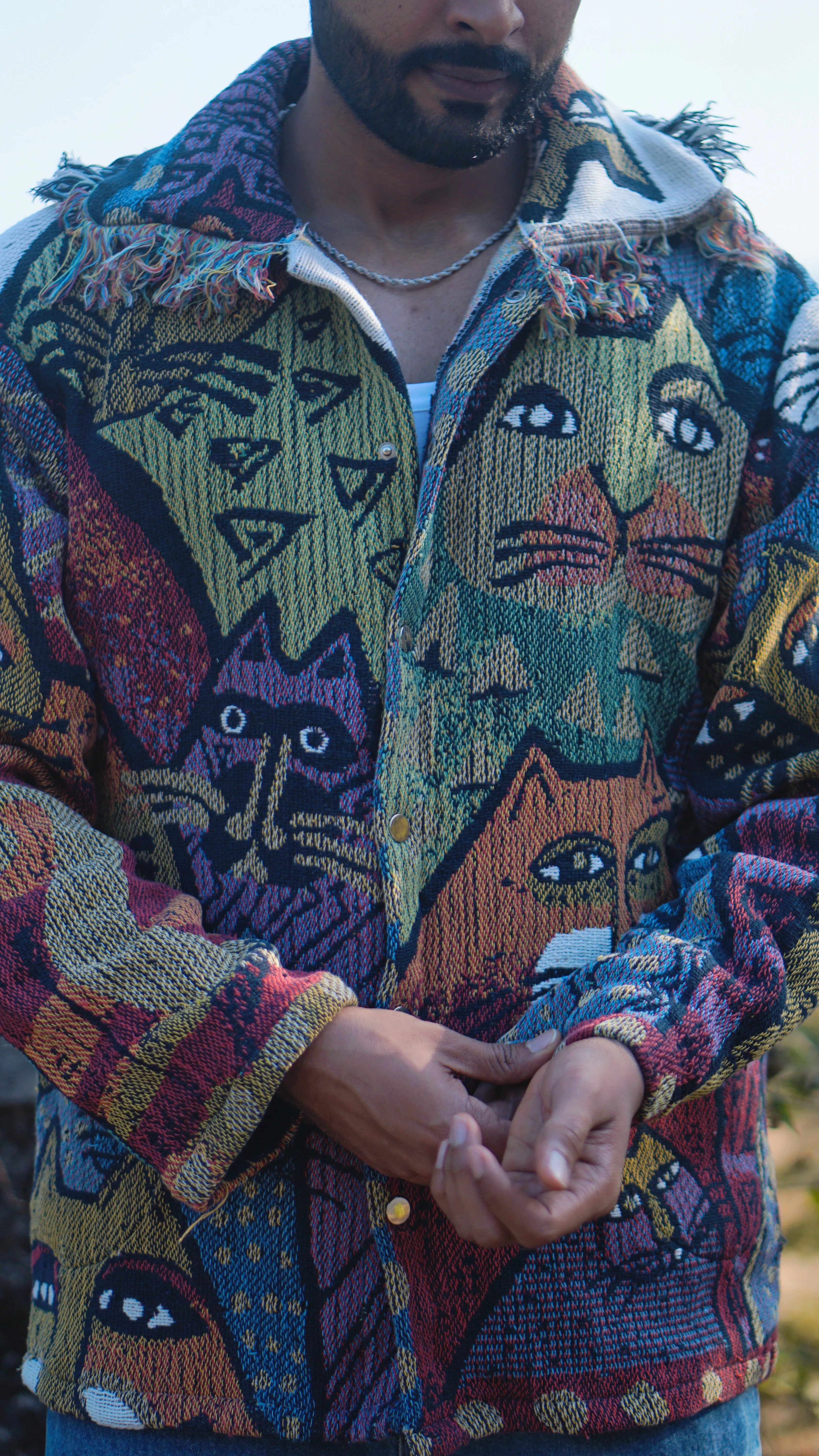 Vintage Tapestry Shacket #36