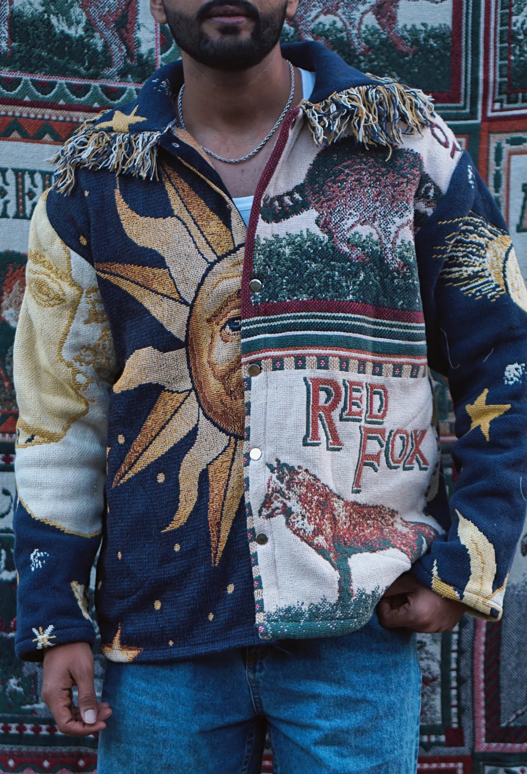 Vintage Tapestry Shacket #63