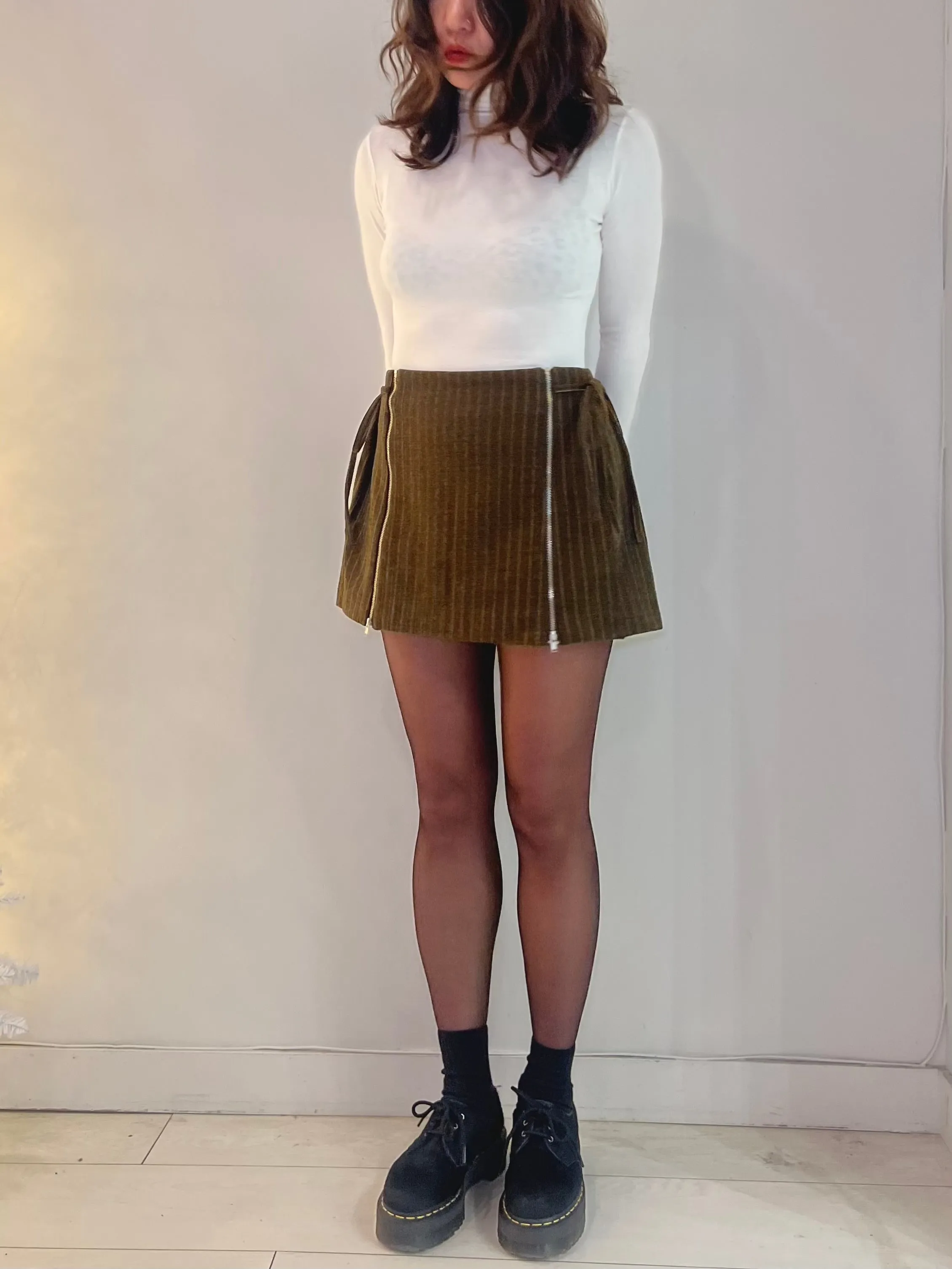 VIVIAN Basic turtleneck top